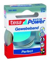 Gewebeband Tesa "Extra Power" 2,75m x 19mm grau Gewebeband Tesa "Extra Power" 2,75m x 19mm grau
