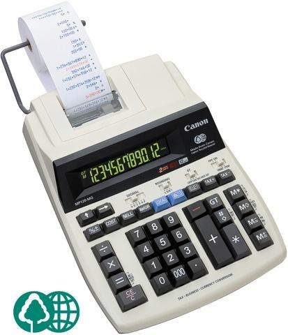 Tischrechner Canon MP120-MG Netzanschluss druckend 12stellig
