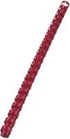 Binderücken Kunststoff 21 Ringe A4 Ø12mm rot VE=100St Binderücken Kunststoff 21 Ringe A4 Ø12mm rot VE=100St