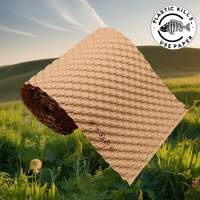 Natürliches-Verpackungsmaterial-Double-Bubble-Wrap-Biobiene Natürliches-Verpackungsmaterial-Double-Bubble-Wrap-Biobiene