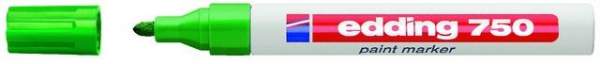 Lackmarker Edding 750 wasserfest grün