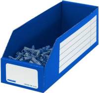 Aufbewahrungsboxen aus Wellpappe 305x100x110 mm blau Pckg. á 20 St. Aufbewahrungsboxen aus Wellpappe 305x100x110 mm blau Pckg. á 20 St.