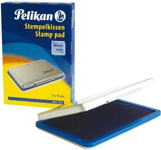Stempelkissen Pelikan Metall 7 x 11 cm blau Pelikan Größe 2 /1St