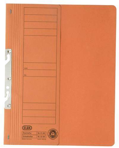 Einhakhefter Elba 22451 kfm. Heftung 250g 1/2 Vorderd. orange