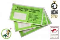 Papier Dokumententaschen DIN Lang Grün umweltfreundlich (250Stk)
