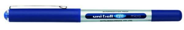 Tintenkugelschreiber F. Castell Uni-Ball eye micro 0,2mm blau 1S