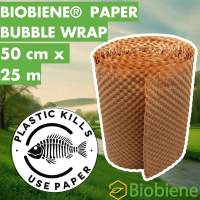 BIOBIENE®-PAPER-BUBBLE-WRAP-50-cm-25-Meter BIOBIENE®-PAPER-BUBBLE-WRAP-50-cm-25-Meter