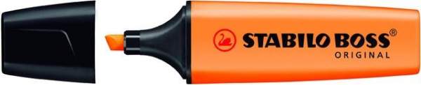 Textmarker Stabilo Boss Keilspitze 2 - 5 mm orange