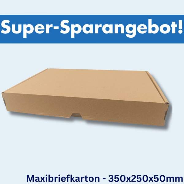 Maxibriefkarton-Wiederverwertet-Umweltschonende-Verpackung-DHl-Porto-günstig